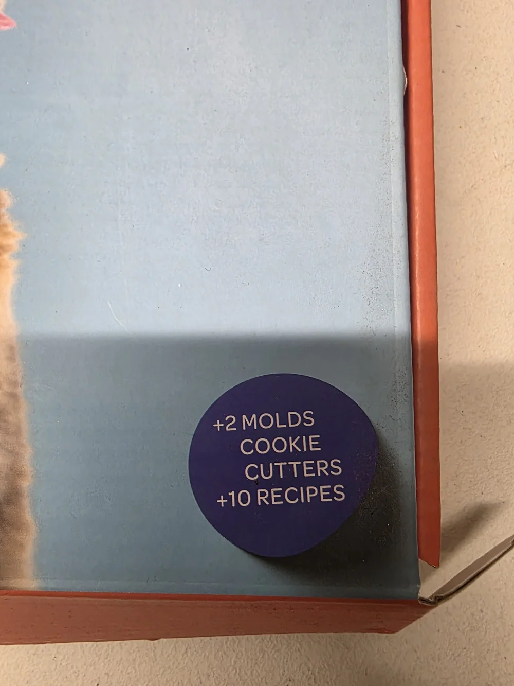 Cat Edition Treat Box in Orange & Blue
